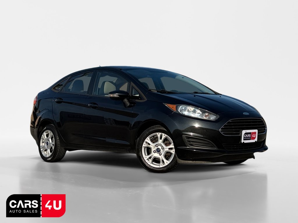 Tuxedo Black Metallic 2014 Ford Fiesta Sedan Front-Wheel Drive 6-Speed Automatic