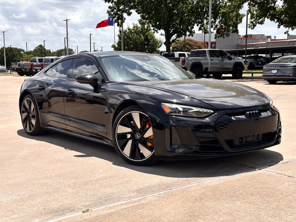 Black 2022 Audi RS e-tron GT Sedan All-Wheel Drive 1-Speed Automatic