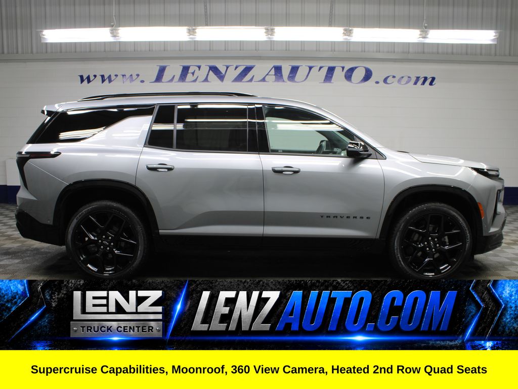 Sterling Gray Metallic 2026 Chevrolet Traverse SUV / Crossover Four-Wheel Drive 8-Speed Automatic