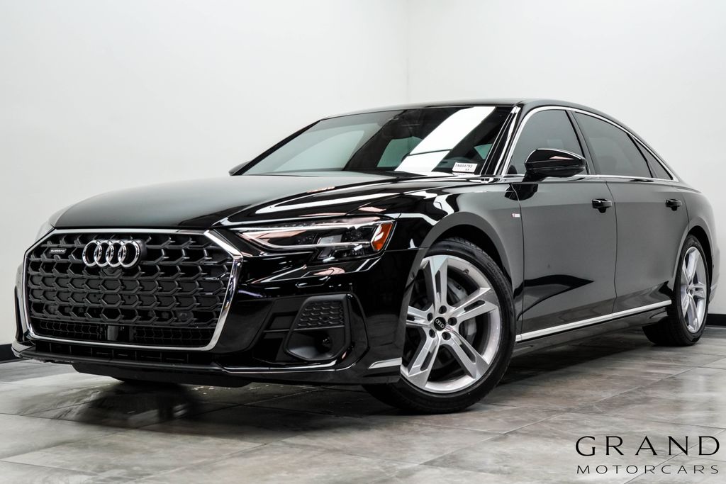 Black 2026 Audi A8 Sedan All-Wheel Drive 8-Speed Automatic