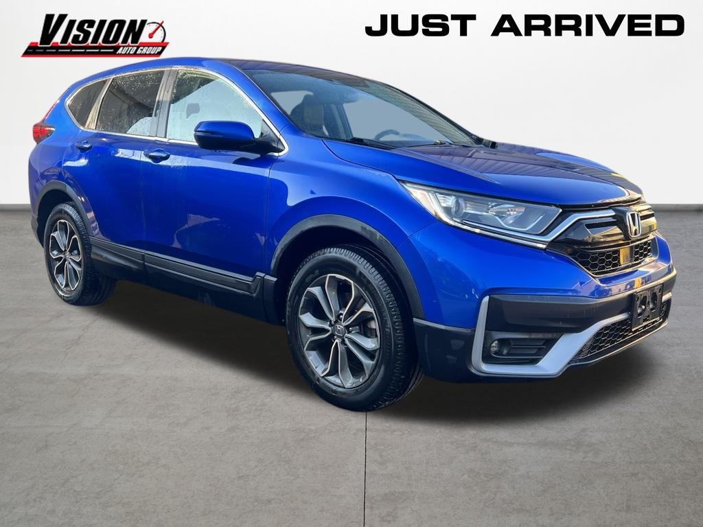 Blue 2021 Honda CR-V SUV / Crossover All-Wheel Drive Continuously Variable Transmission