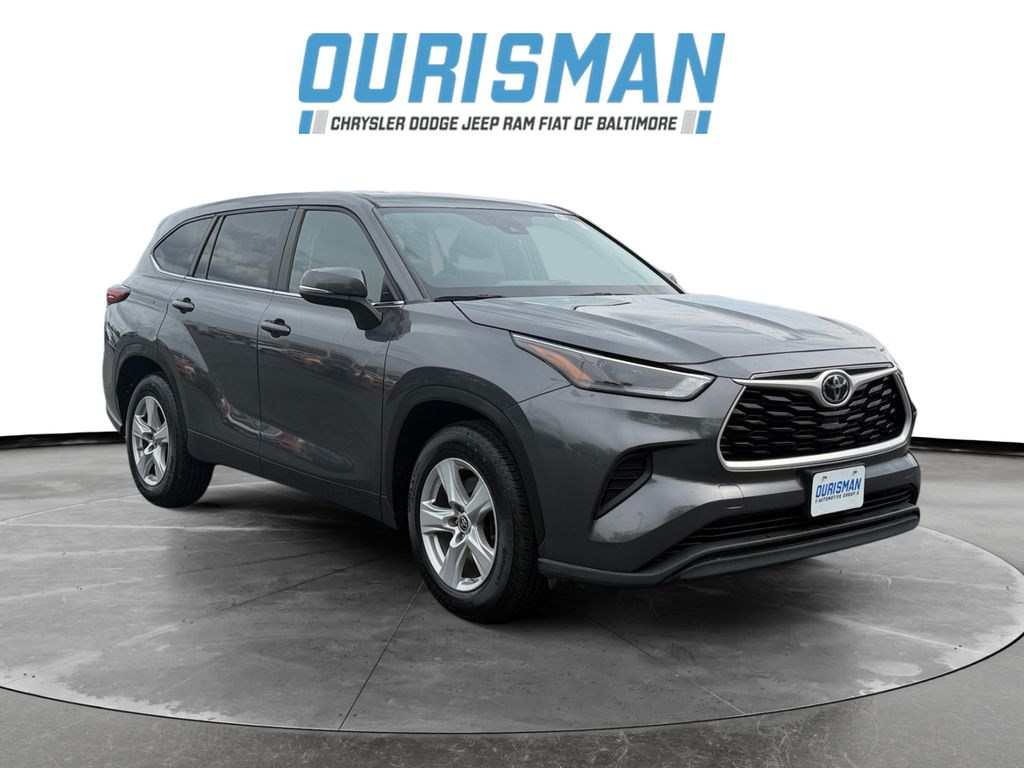 Magnetic Gray Metallic 2023 Toyota Highlander SUV / Crossover Front-Wheel Drive 8-Speed Automatic