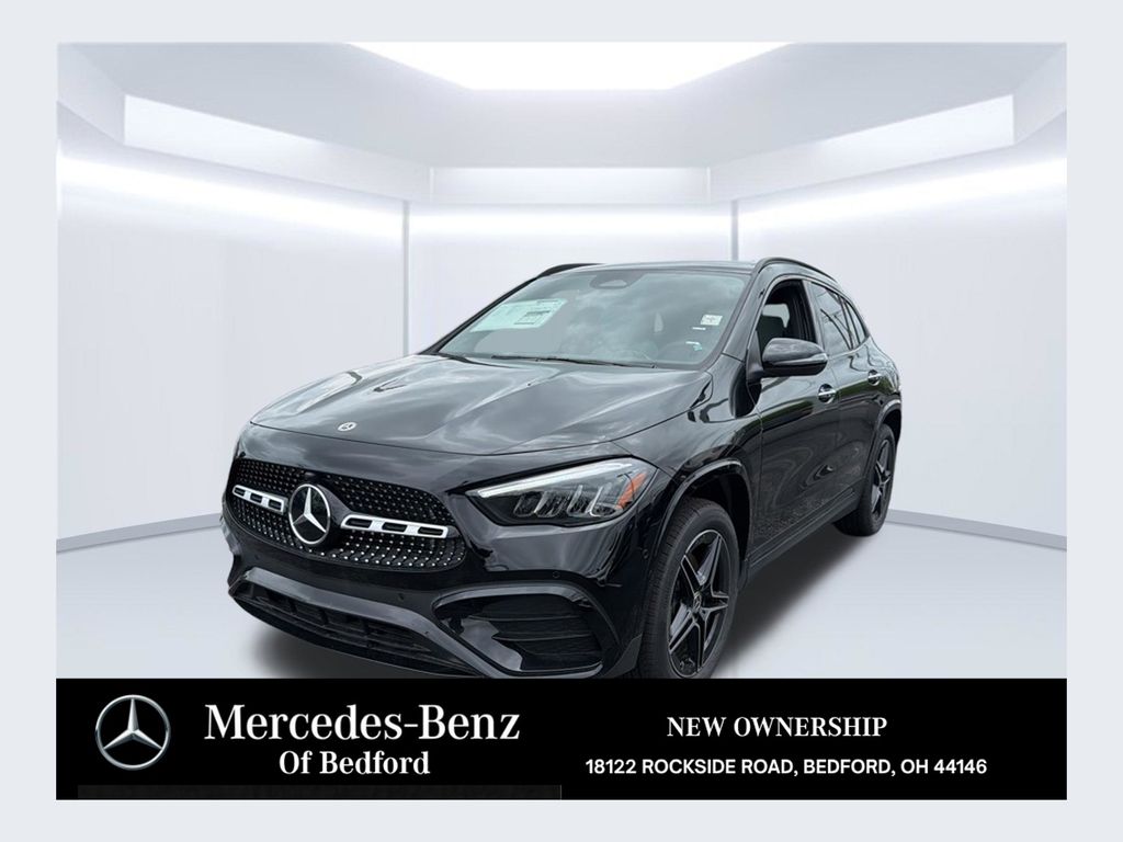 Black 2026 Mercedes-Benz GLA SUV / Crossover All-Wheel Drive 8-Speed Dual Clutch