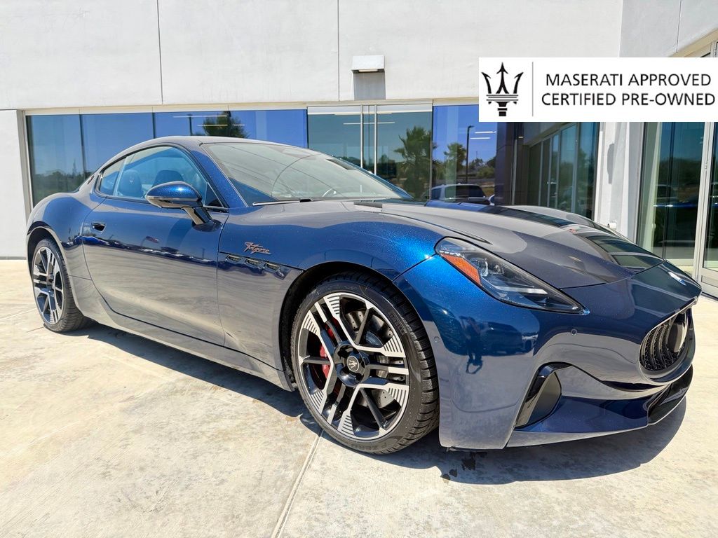 Blue Nobile 2024 Maserati GranTurismo Coupe All-Wheel Drive Automatic