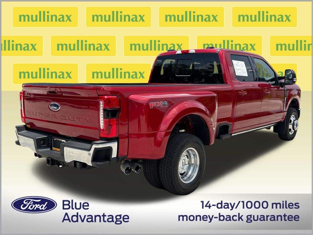 Certified Used 2024 Red Ford Lariat image 4