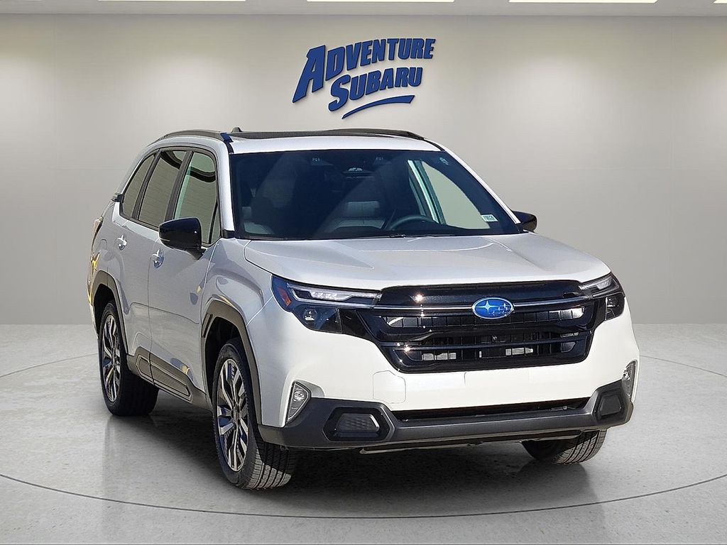 Crystal White Pearl 2026 Subaru Forester SUV / Crossover All-Wheel Drive Continuously Variable Transmission
