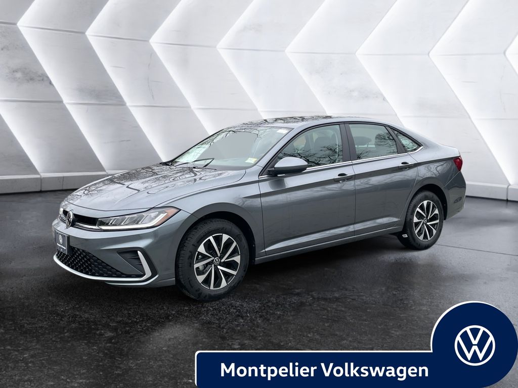 Gray 2026 Volkswagen Jetta Sedan Front-Wheel Drive 8-Speed Automatic