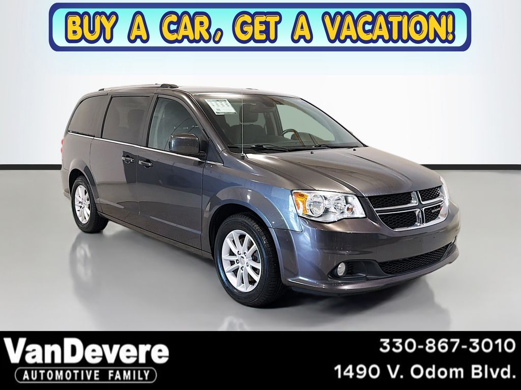 Gray (Granite Crystal Metallic Clearcoat) 2019 Dodge Grand Caravan Minivan Front-Wheel Drive 6-Speed Automatic