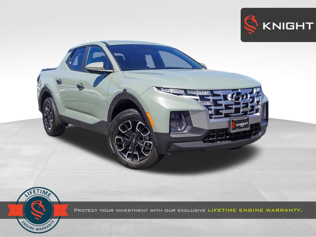 Sage Gray 2024 Hyundai Santa Cruz Pickup Truck Front-Wheel Drive 8-Speed Automatic