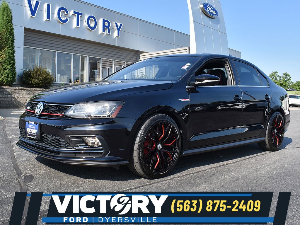 Deep Black 2016 Volkswagen Jetta GLI Sedan Front-Wheel Drive 6-Speed Dual Clutch