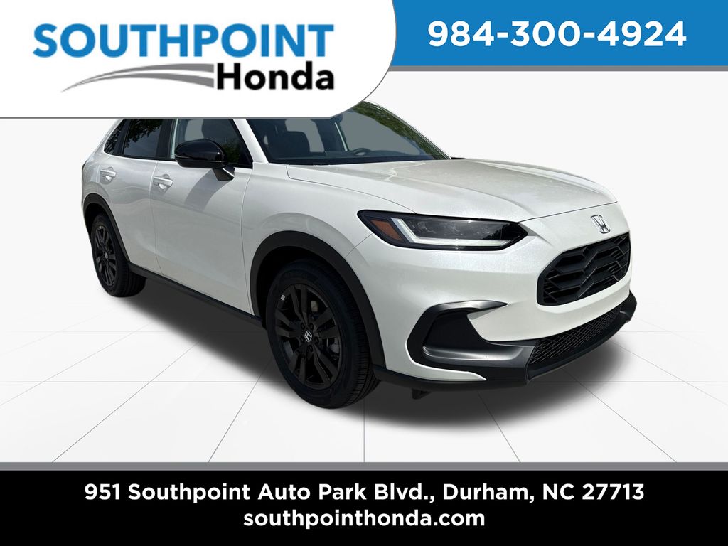 Platinum White Pearl 2026 Honda HR-V SUV / Crossover All-Wheel Drive Continuously Variable Transmission