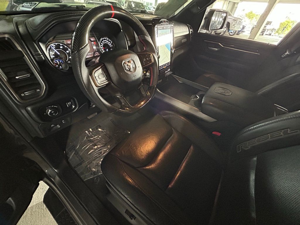 Used 2022 Granite Crystal Metallic Clearcoat Ram Rebel image 44