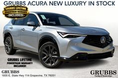 Solar Silver Metallic 2025 Acura ADX SH-AWD with A-SPEC Package SUV / Crossover All-Wheel Drive Continuously Variable Transmission