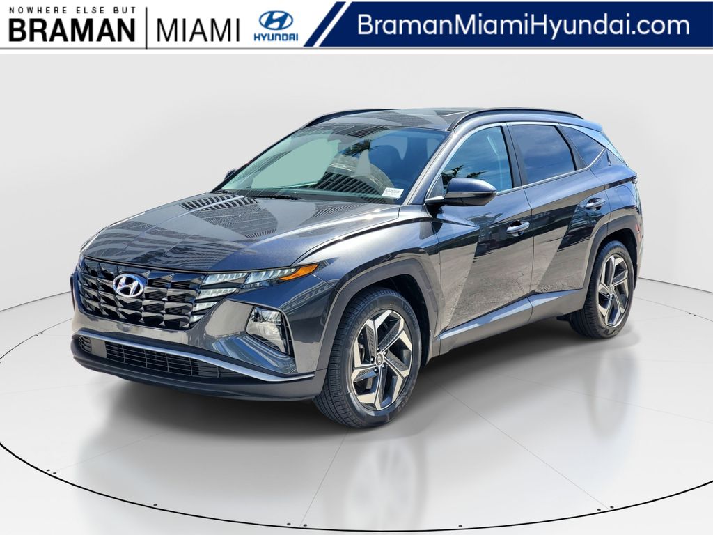 Portofino Gray 2023 Hyundai Tucson SEL FWD SUV / Crossover Front-Wheel Drive 8-Speed Automatic
