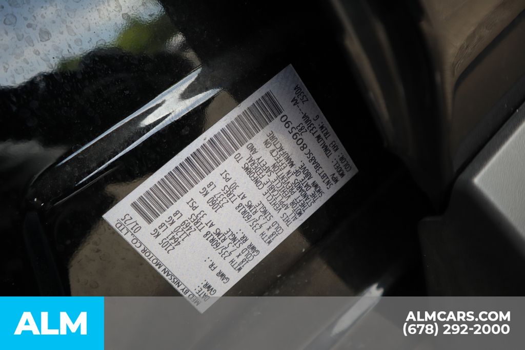 Used 2025 Black Nissan SV image 36