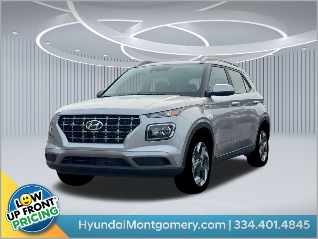 Shimmering Silver 2026 Hyundai Venue SUV / Crossover Front-Wheel Drive Continuously Variable Transmission