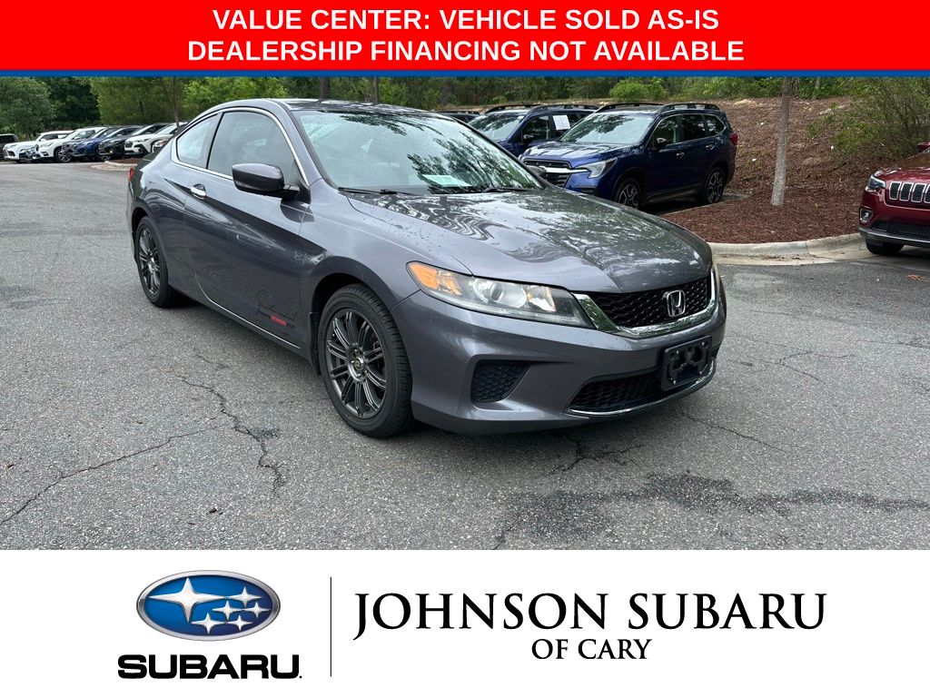 Gray (Modern Steel Metallic) 2015 Honda Accord Coupe LX-S Coupe Front-Wheel Drive Continuously Variable Transmission