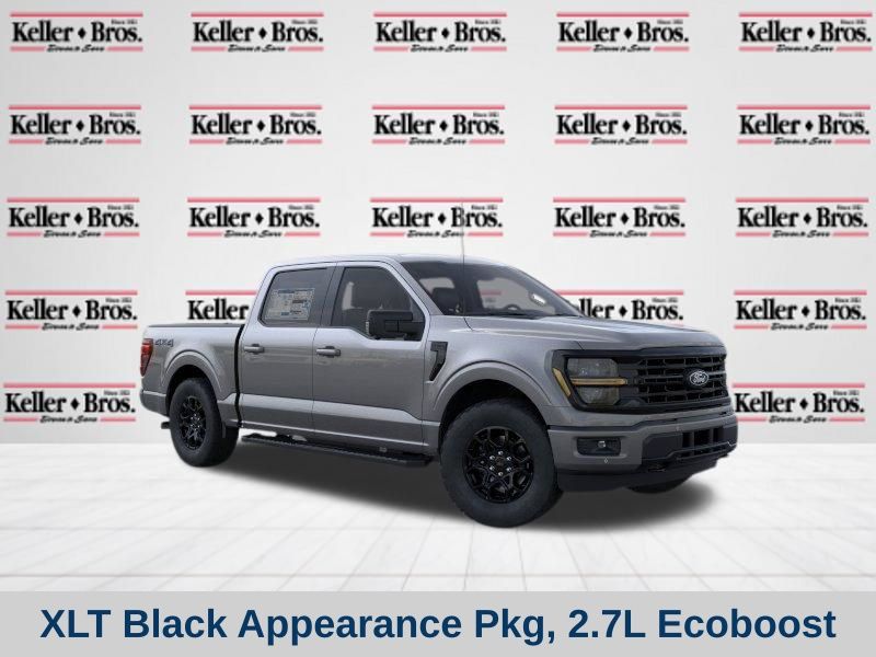 Carbonized Gray Metallic 2026 Ford F-150 XLT SuperCrew 4WD Pickup Truck Four-Wheel Drive Automatic
