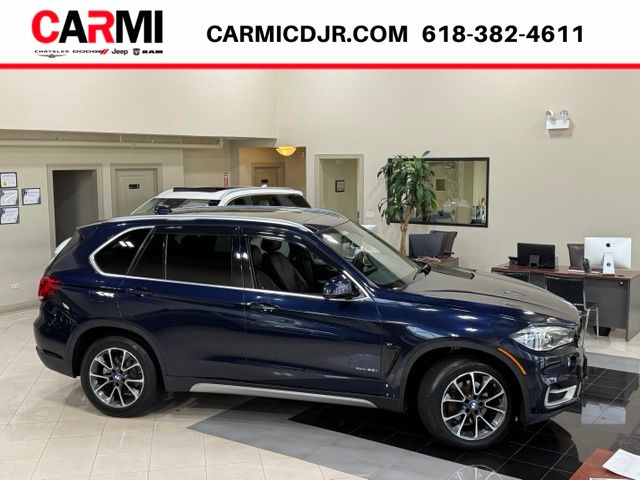 Imperial Blue Metallic 2017 BMW X5 SUV / Crossover All-Wheel Drive 8-Speed Automatic