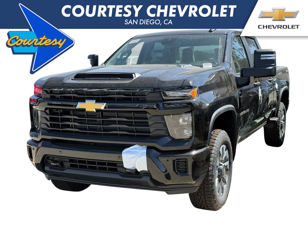 2026 Chevrolet Silverado 2500HD Negro Camioneta Todo terreno Automática