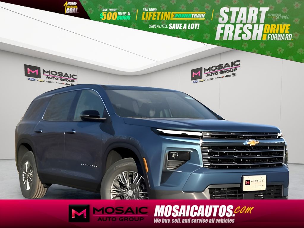 Lakeshore Blue Metallic 2026 Chevrolet Traverse LT AWD SUV / Crossover Four-Wheel Drive 8-Speed Automatic