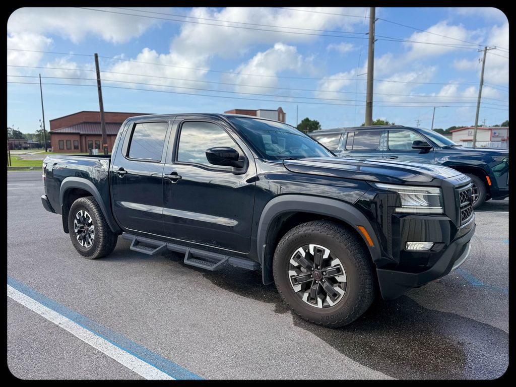 Super Black 2024 Nissan Frontier Pickup Truck 4X2 9-Speed Automatic Overdrive