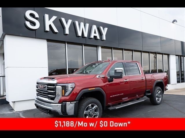 Volcanic Red Tintcoat 2026 GMC Sierra 2500HD Pickup Truck Four-Wheel Drive Automatic
