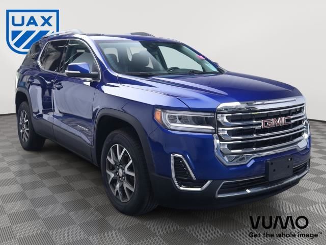 Ultra Blue Metallic 2023 GMC Acadia SUV / Crossover Four-Wheel Drive 9-Speed Automatic