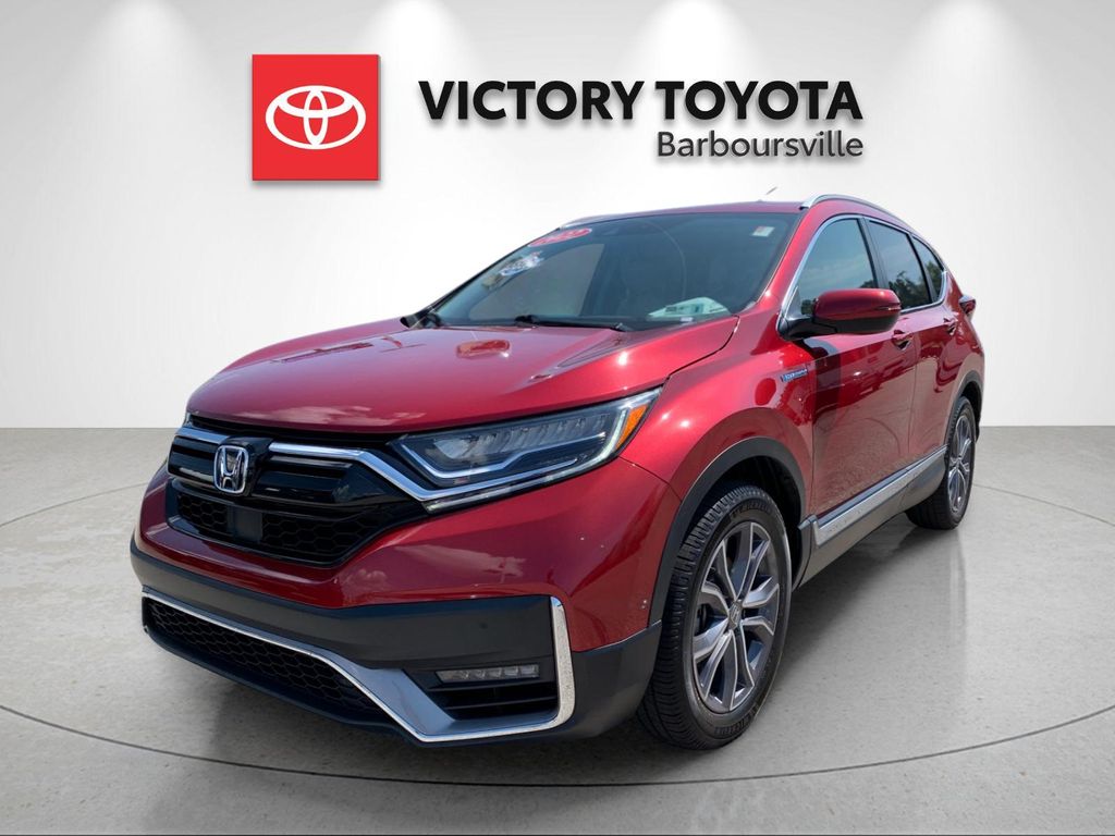 Red 2022 Honda CR-V Hybrid SUV / Crossover All-Wheel Drive Continuously Variable Transmission