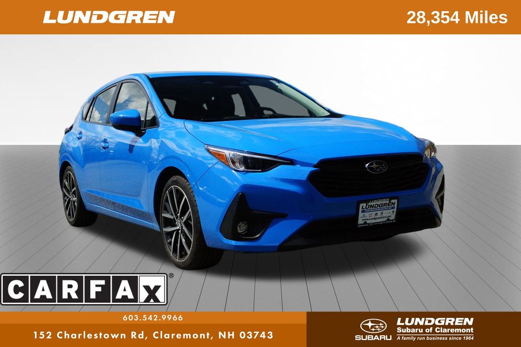 Oasis Blue Pearl 2024 Subaru Impreza Wagon All-Wheel Drive Continuously Variable Transmission