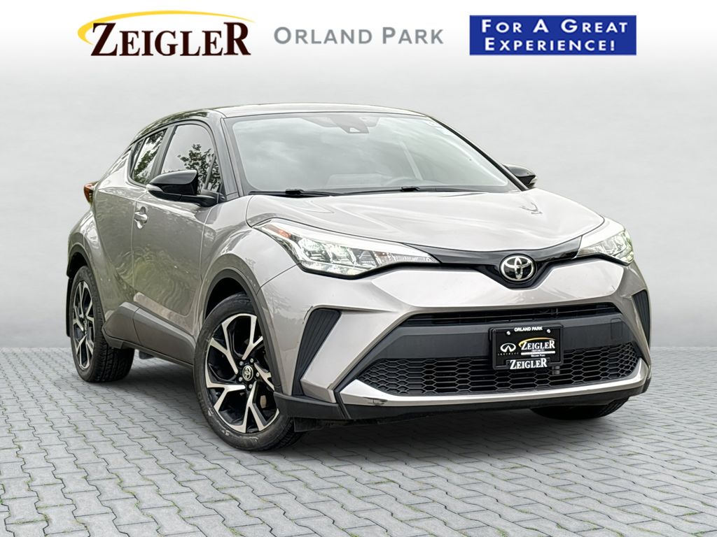 Silver Knockout Metallic w/Black Roof 2020 Toyota C-HR SUV / Crossover Front-Wheel Drive Continuously Variable Transmission