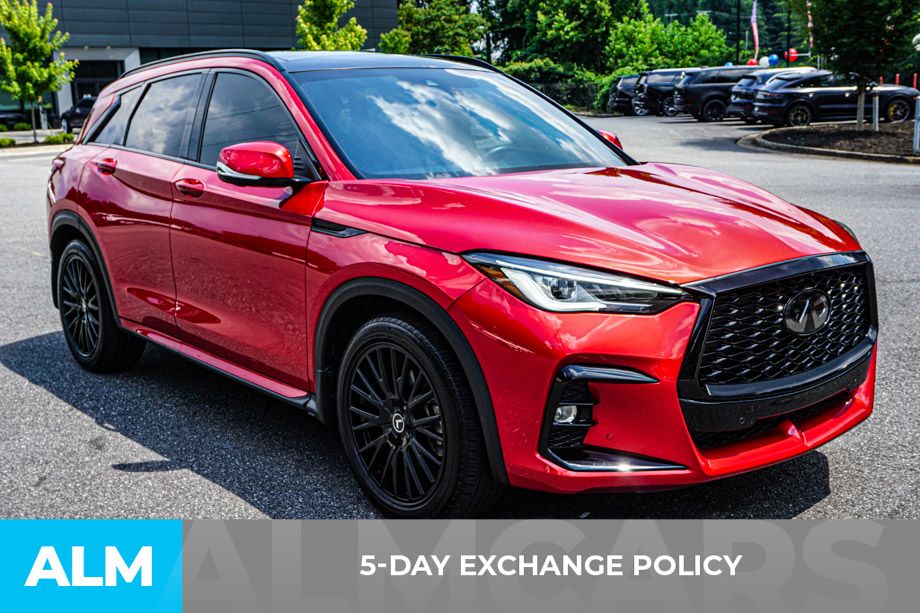 Used 2025 Red INFINITI SPORT image 4