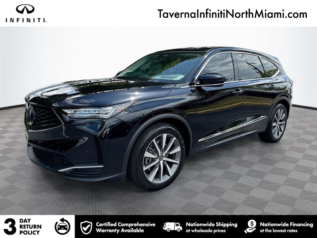 Black 2025 Acura MDX SUV / Crossover Front-Wheel Drive Automatic