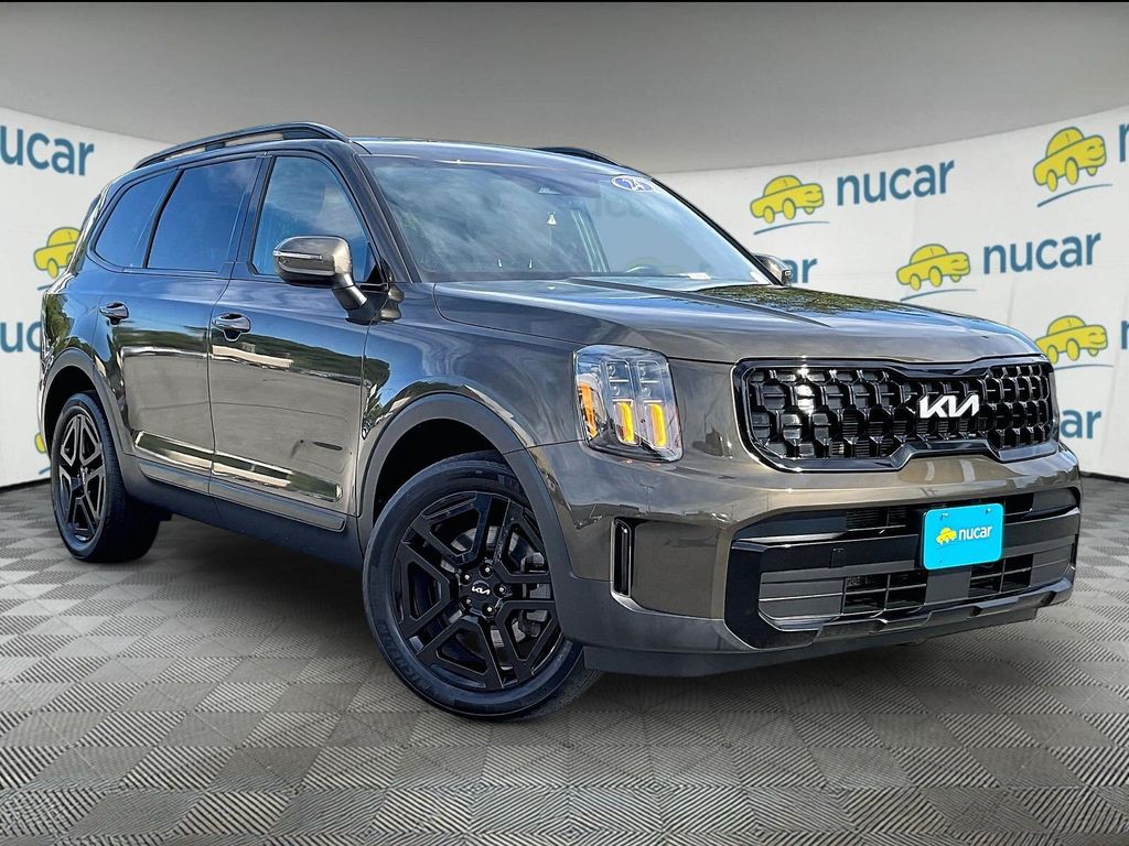Dark Moss 2024 Kia Telluride SUV / Crossover All-Wheel Drive 8-Speed Automatic