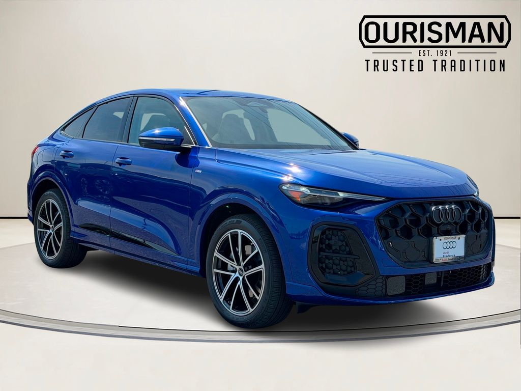 Ultra Blue Metallic 2026 Audi Q5 Sportback quattro Prestige TFSI Sedan All-Wheel Drive 7-Speed Automatic