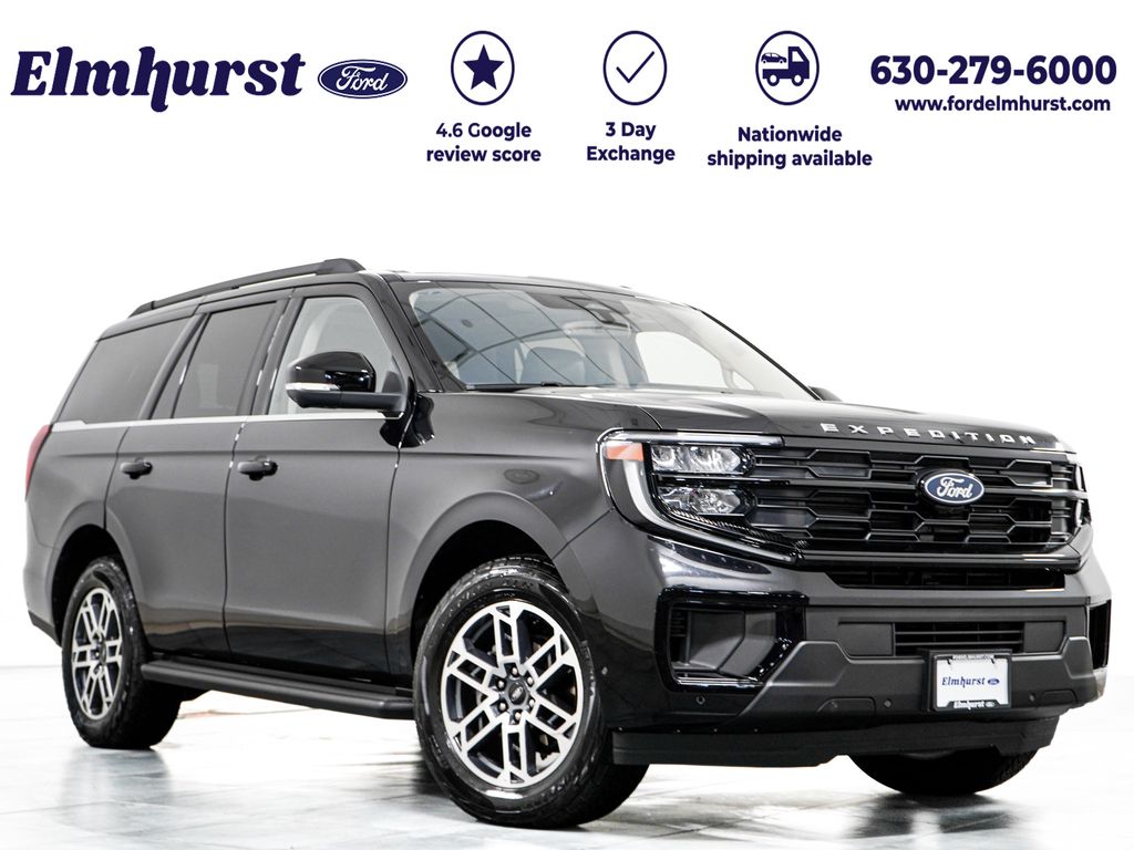 Black Metallic 2025 Ford Expedition SUV / Crossover Four-Wheel Drive Automatic