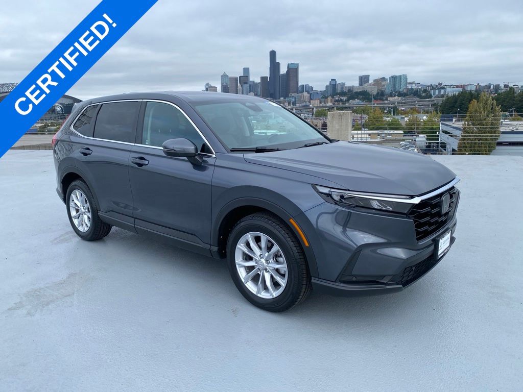 Meteorite Gray Metallic 2024 Honda CR-V SUV / Crossover All-Wheel Drive Continuously Variable Transmission