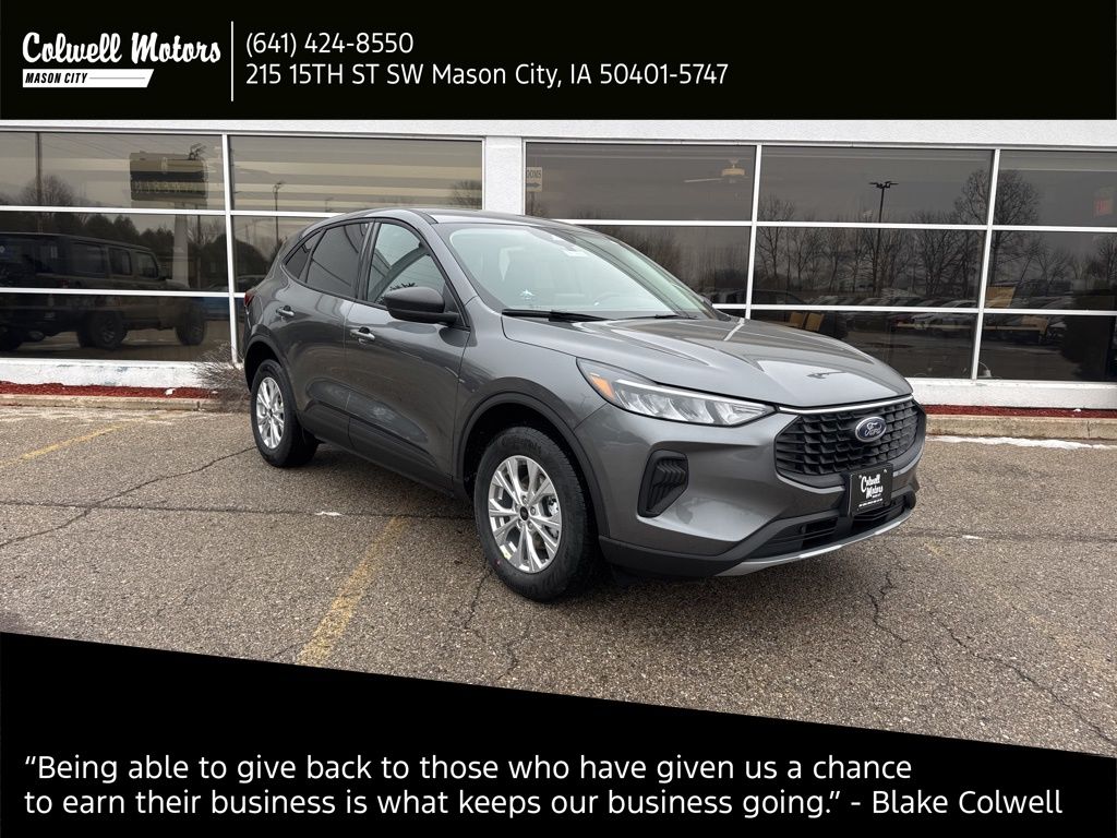 Carbonized Gray Metallic 2026 Ford Escape SUV / Crossover All-Wheel Drive 8-Speed Automatic