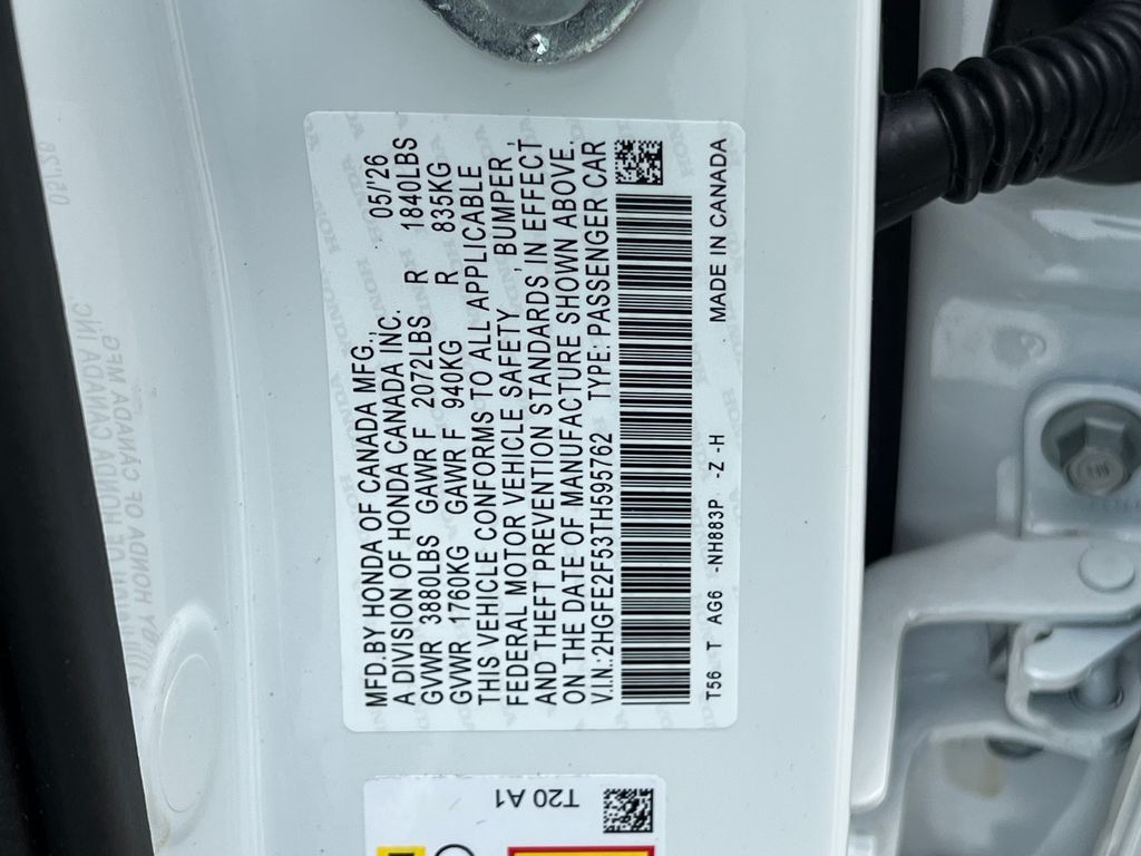 2026 Honda Civic Sedan Sport