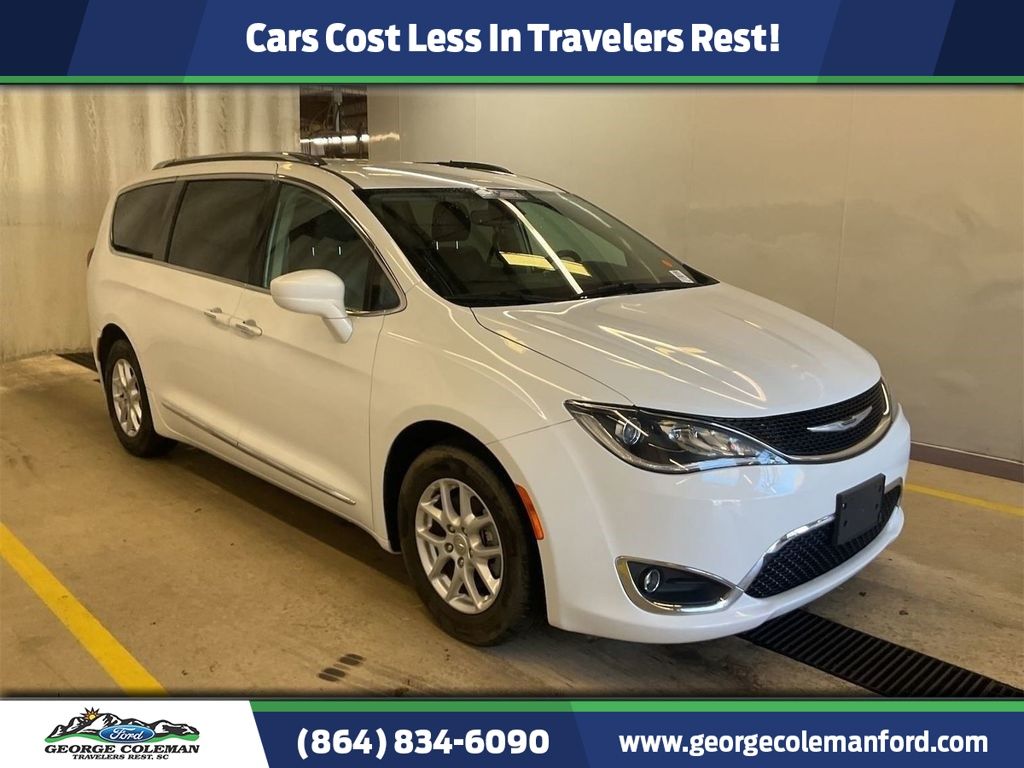 Bright White Clearcoat 2020 Chrysler Pacifica Touring L FWD Minivan Front-Wheel Drive 9-Speed Automatic