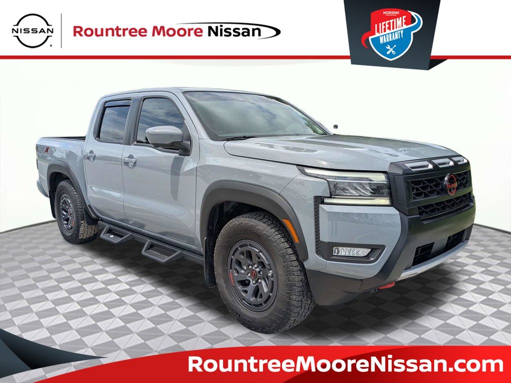 Boulder Gray 2025 Nissan Frontier Pickup Truck 4X2 9-Speed Automatic Overdrive
