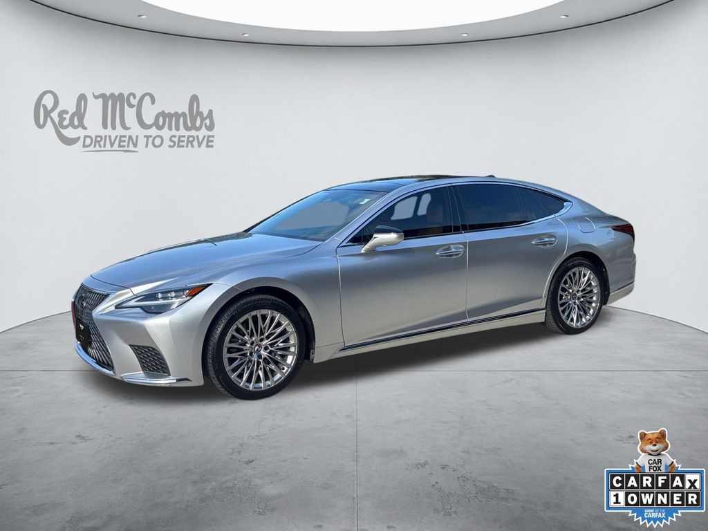 Silver 2024 Lexus LS Sedan Rear-Wheel Drive Automatic