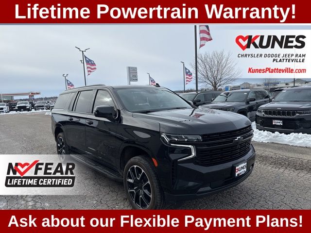 Black 2024 Chevrolet Suburban SUV / Crossover Four-Wheel Drive Automatic
