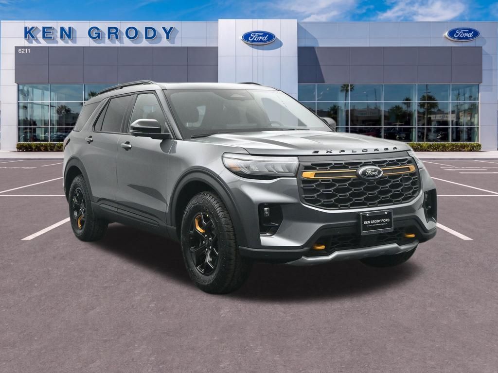 Gray Metallic 2026 Ford Explorer Tremor AWD SUV / Crossover All-Wheel Drive Automatic