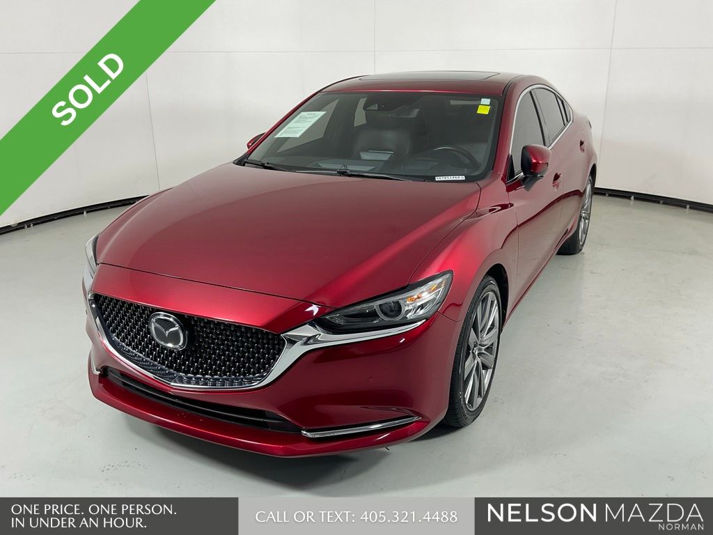 Soul Red Crystal Metallic 2019 Mazda MAZDA6 Signature FWD Sedan Front-Wheel Drive 6-Speed Automatic