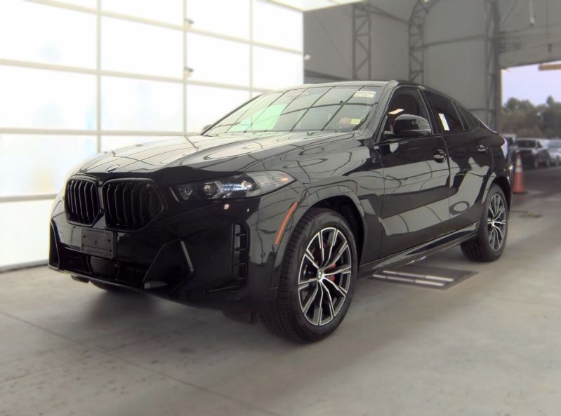 Black Sapphire Metallic 2024 BMW X6 SUV / Crossover All-Wheel Drive 8-Speed Automatic