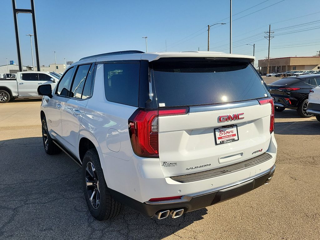 2026 GMC Yukon AT4 White at Brown Buick GMC
