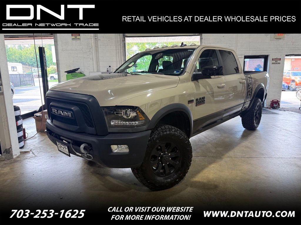 Mojave Sand Clearcoat 2018 RAM 2500 Pickup Truck Four-Wheel Drive 6-Speed Automatic
