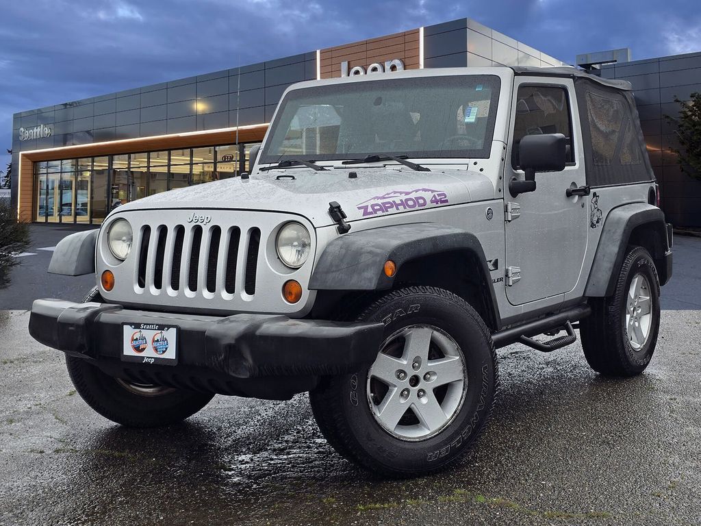 Bright Silver Metallic Clearcoat 2008 Jeep Wrangler X 4WD SUV / Crossover Four-Wheel Drive 6-Speed Manual