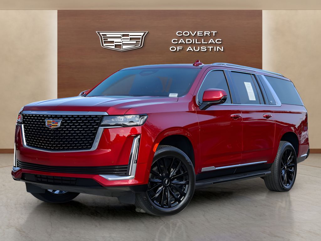 Radiant Red Tintcoat 2024 Cadillac Escalade ESV SUV / Crossover Rear-Wheel Drive Automatic